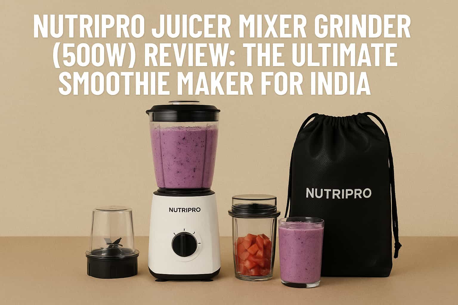 NutriPro Juicer Mixer Grinder